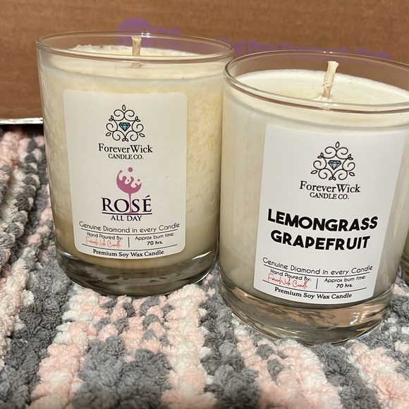 ForeverWick Candle Co. genuine Diamond in every candle made with Soy Wax - Picture 7 of 10